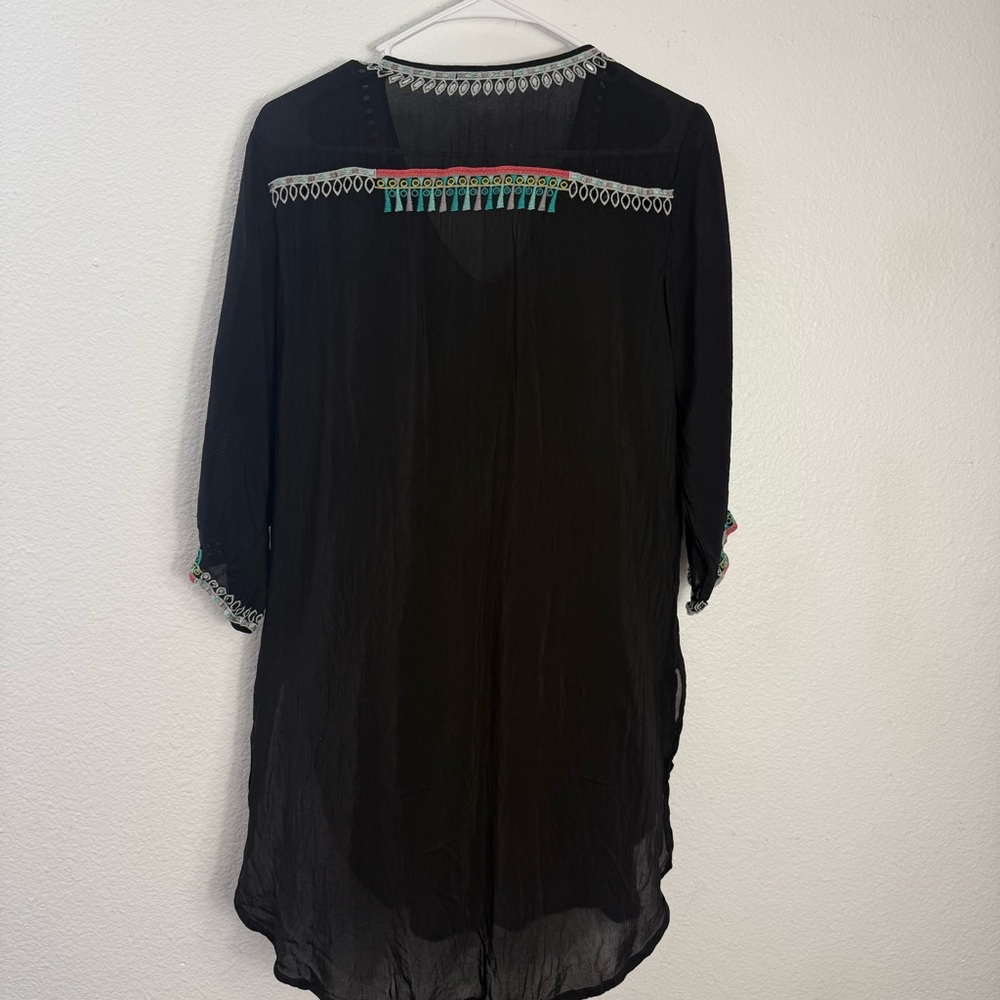 Johnny Was | Zivelly Tunic in Black Medium - Picture 3 of 8